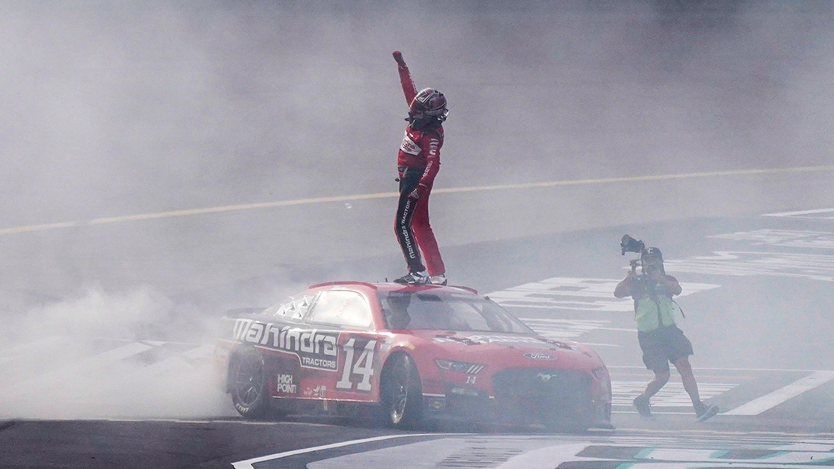 Chase Briscoe's Phoenix win is his first in the Cup Series.