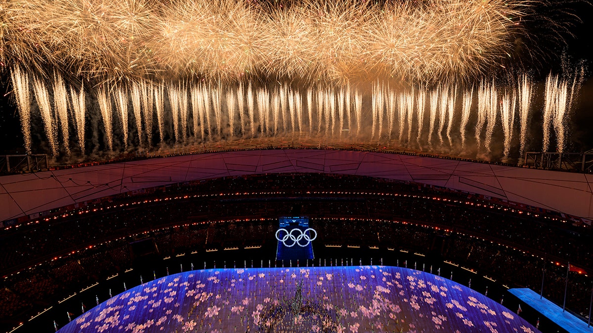 Olympic fireworks