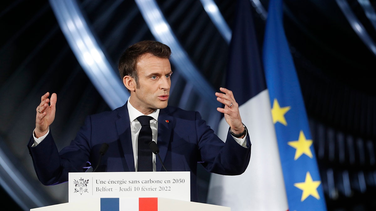 Macron speech