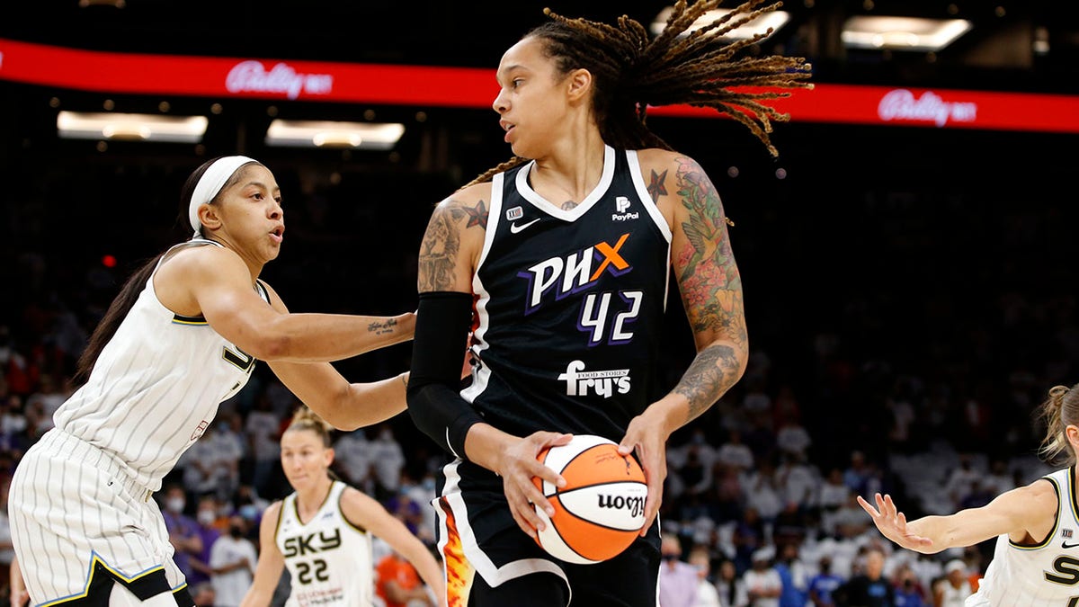 Phoenix Mercury center Brittney Griner