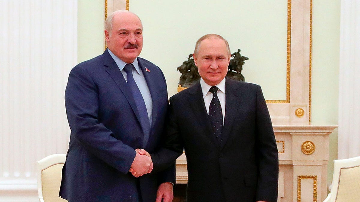 Alexander Lukashenko and Putin