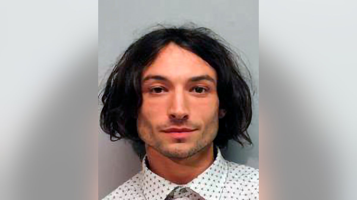 This photo provided by the Hawai'i Police Department shows actor Ezra Miller who was arrested and charged for disorderly conduct and harassment Sunday after an incident at a bar in Hilo.