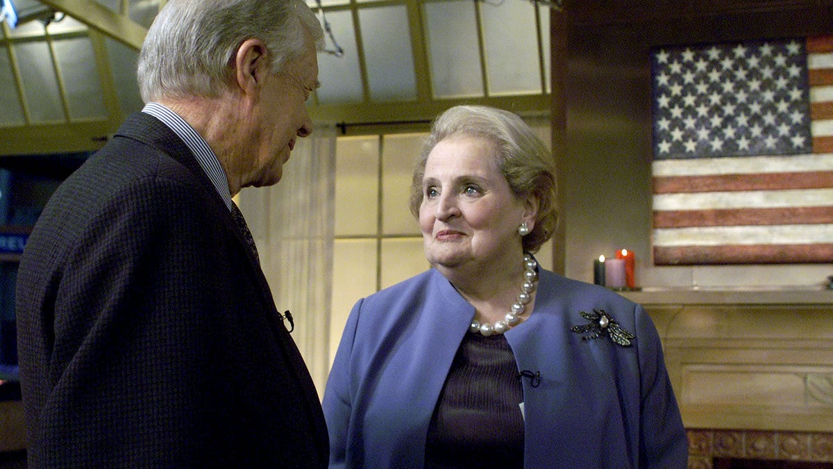 Jimmy Carter Madeleine Albright