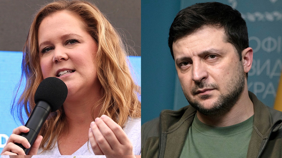 Oscars co-host Amy Schumer said she pushed for Volodymyr Zelenskyy to appear during the telecast amid the Russia-Ukraine war.