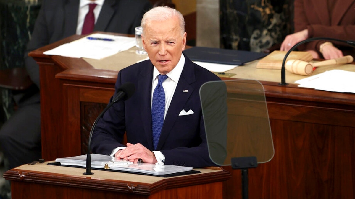 President Joe Biden delivers his first State of the Union address