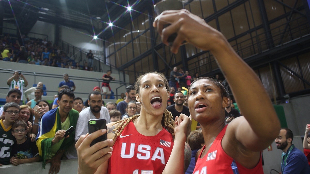 Brittney Griner and Angel Mccoughtry