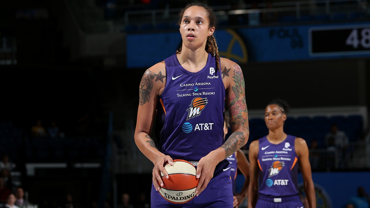 Brittney Griner of the Phoenix Mercury