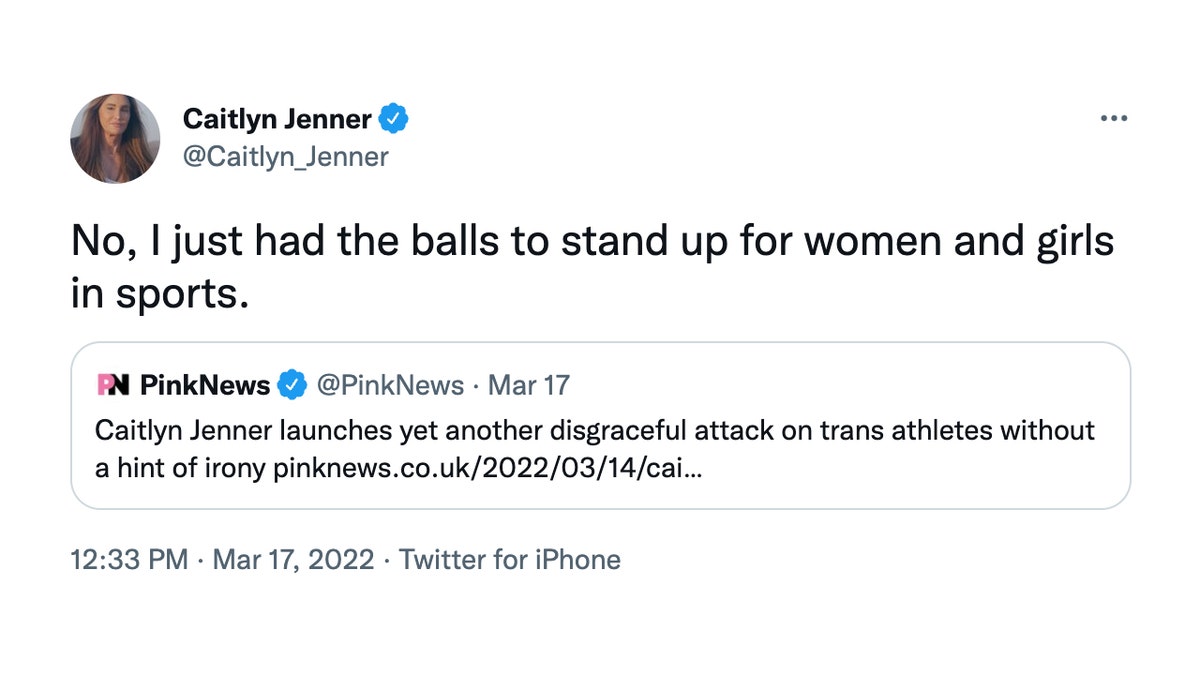 Caitlyn Jenner Tweet 