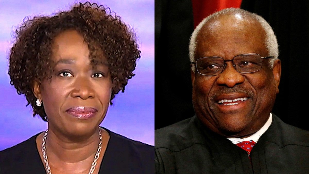 MSNBC's Joy Reid and Supreme Court Justice Clarence Thomas