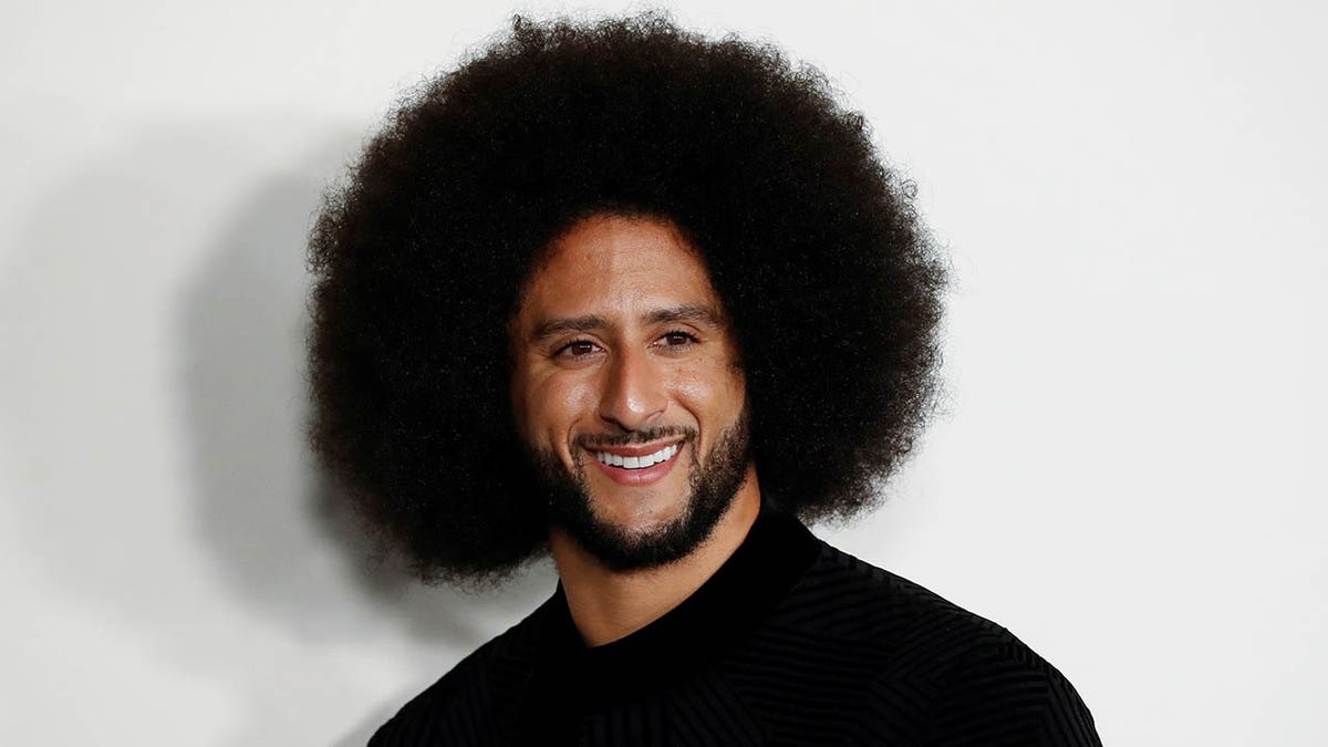 Colin Kaepernick attends a premiere for the miniseries "Colin in Black &amp;amp; White" at the Academy Museum of Motion Pictures in Los Angeles, California, U.S. October 28, 2021. 