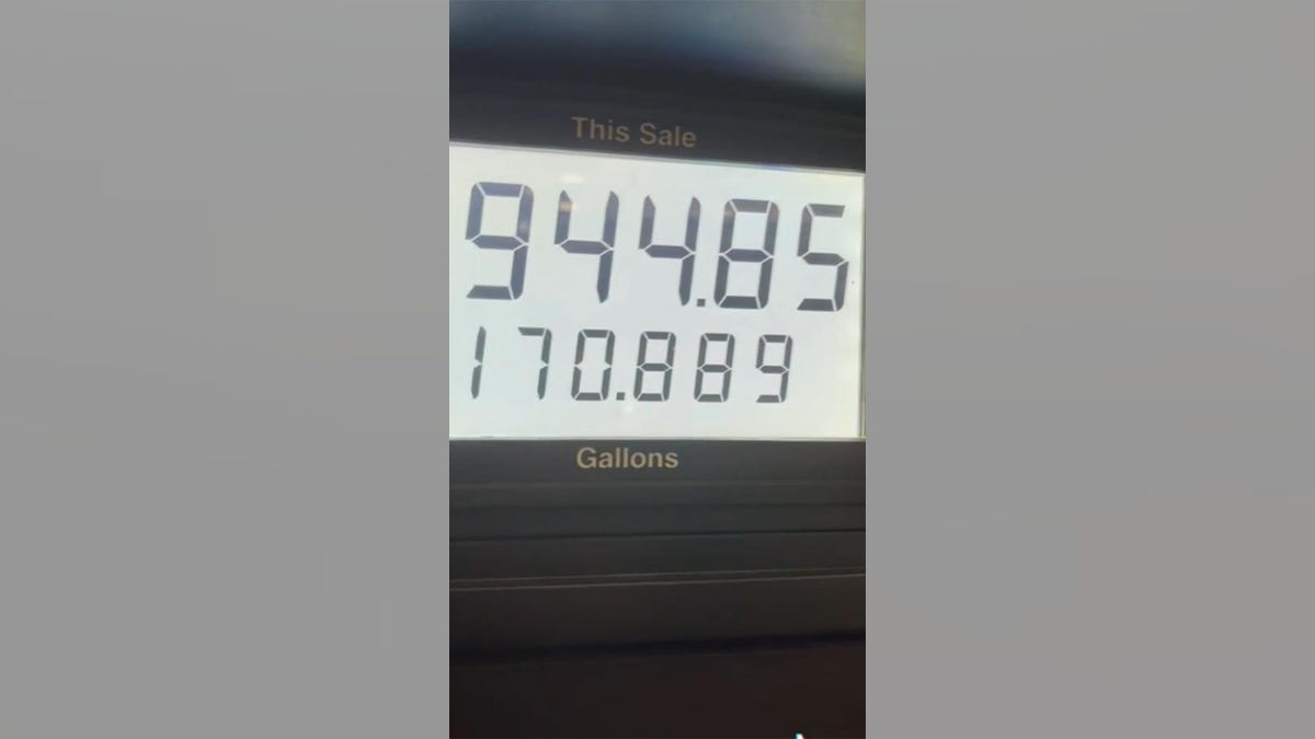 Gas cost reaches $944.85 for an RV