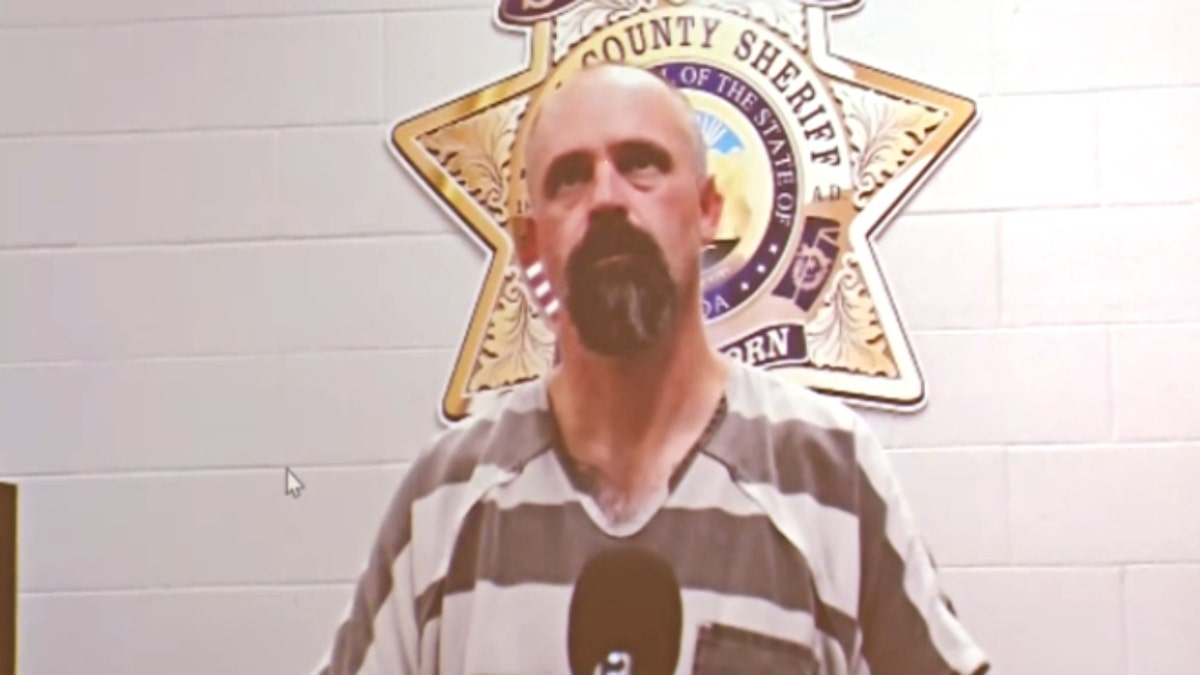 Tony Driver appears in court via Zoom (FOX 11 Reno/ Lyon County Sheriff's Office)
