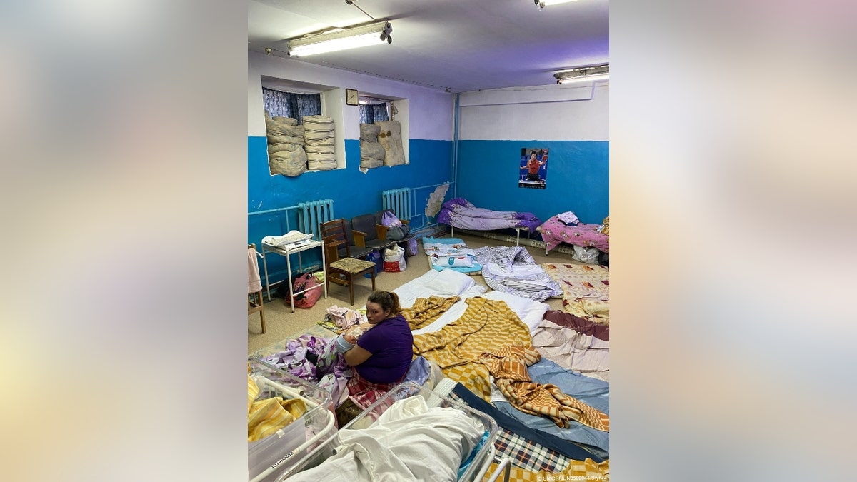 Makeshift NICU in the Saltivka region of Kharkiv, Ukraine (UNICEF)