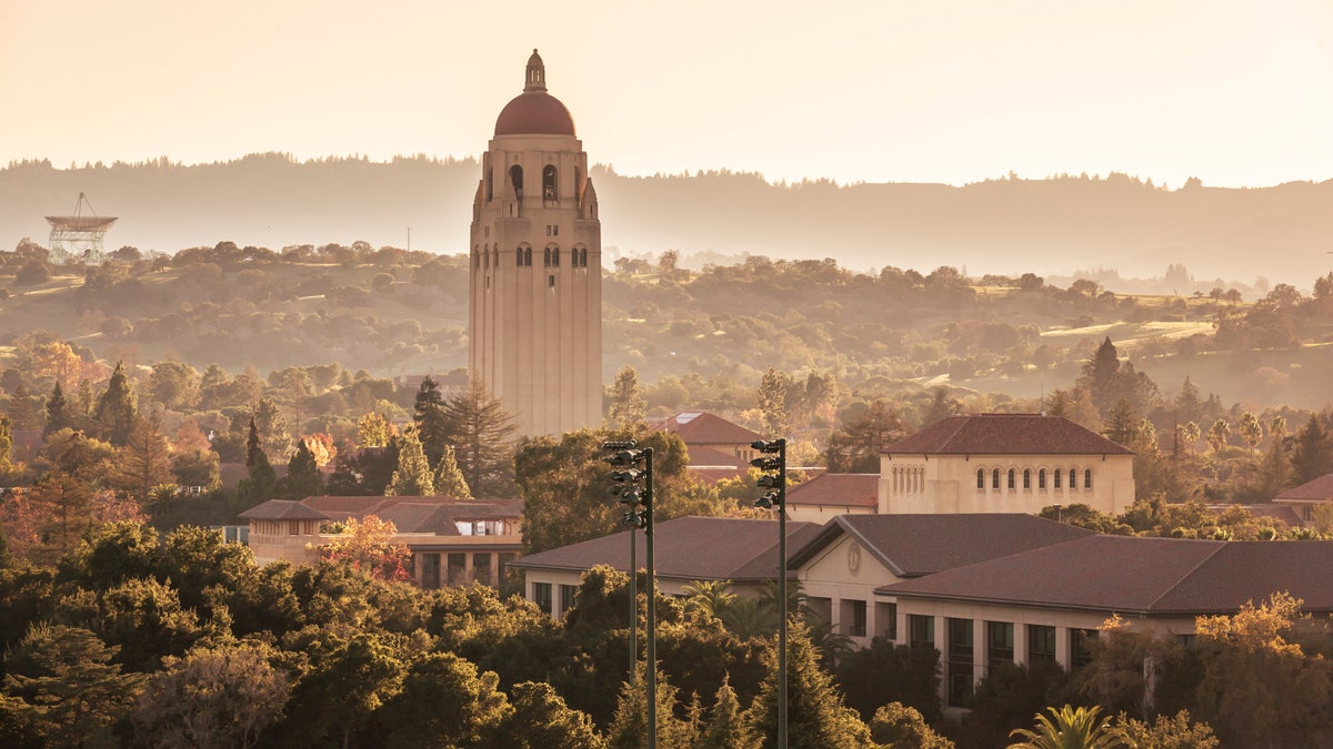 Stanford University elevated view