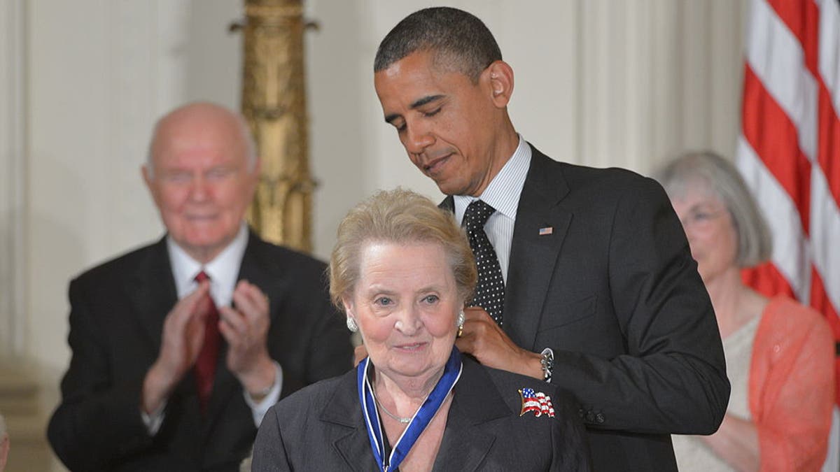 Madeleine Albright Obama