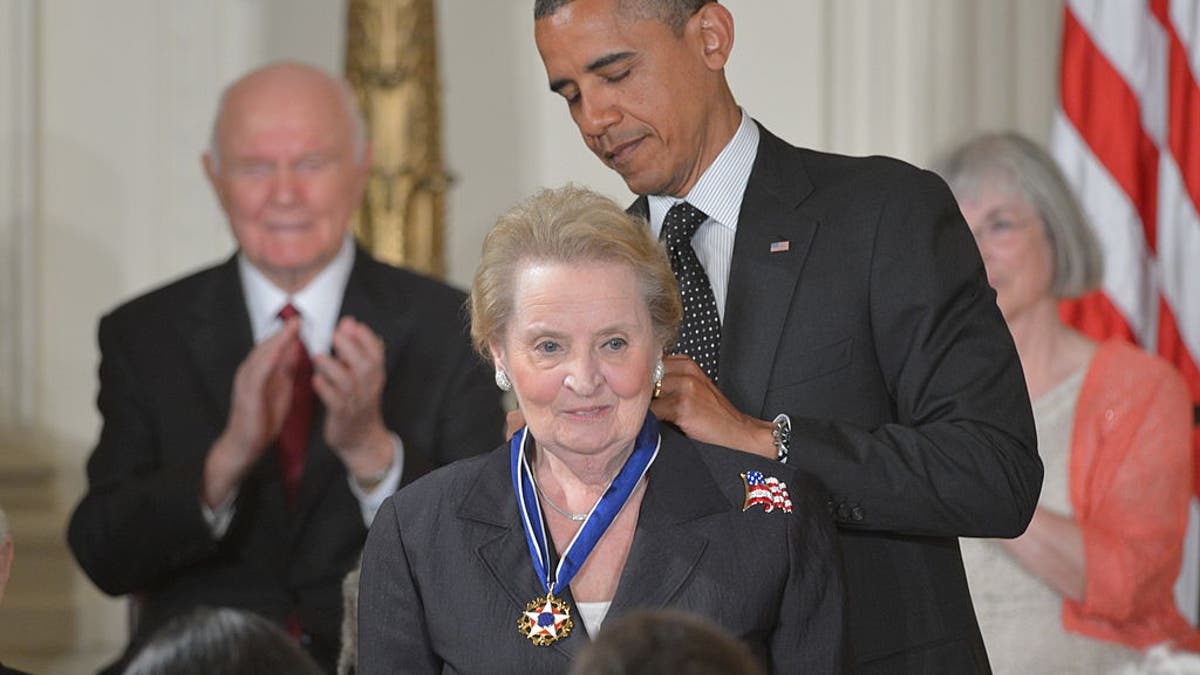 Madeleine Albright Obama