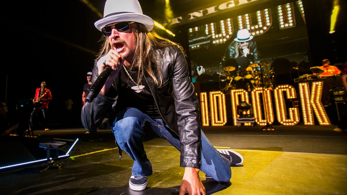 Kid Rock performing