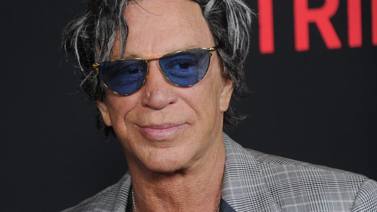 Actor Mickey Rourke