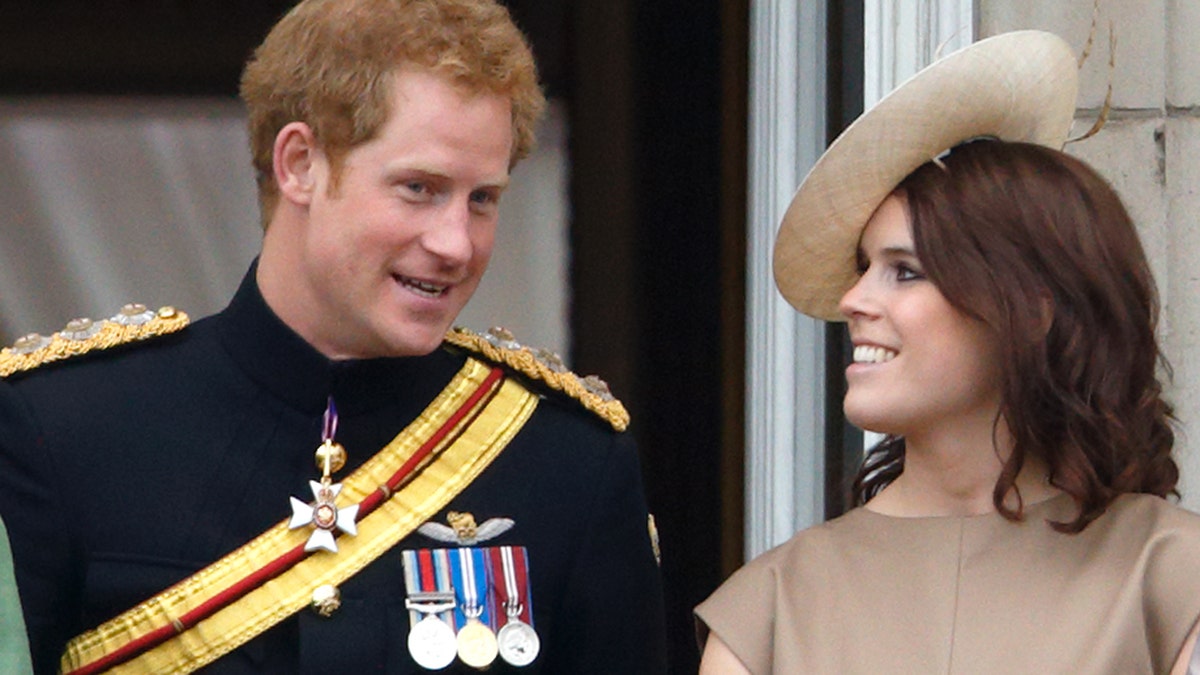 Prince Harry Princess Eugenie