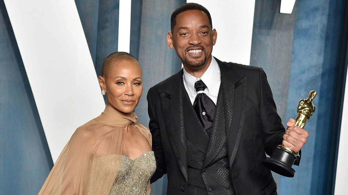 Jada Pinkett Smith, Will Smith at the Vanity Fair party