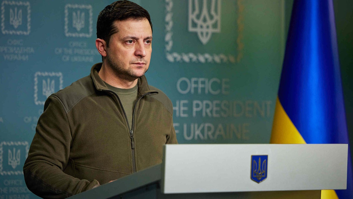 Ukraine's President Volodymyr Zelenskyy 