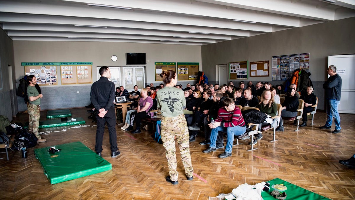 GSMSG is on the ground in Ukraine training military personnel, civilians and doctors to treat combat injuries amid Russia's war on the country.