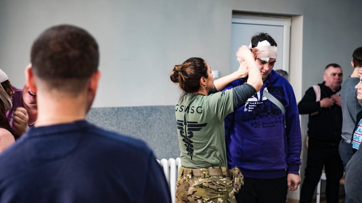 GSMSG is on the ground in Ukraine training military personnel, civilians and doctors to treat combat injuries amid Russia's war on the country.
