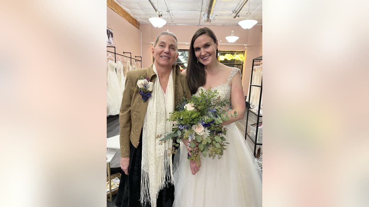 Christine Gilbert (right) told Fox News Digital she's happy she was able to share special moments with her mother, Colleen Gilbert (left).