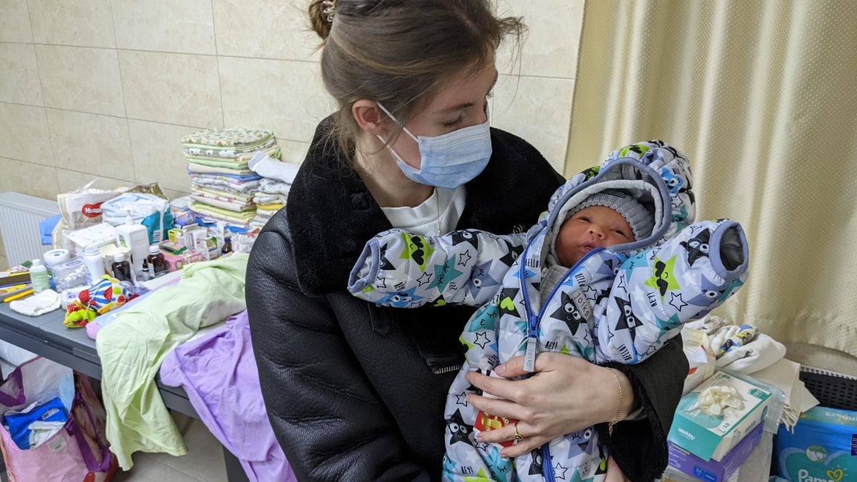 Project Dynamo rescues a baby from Ukraine