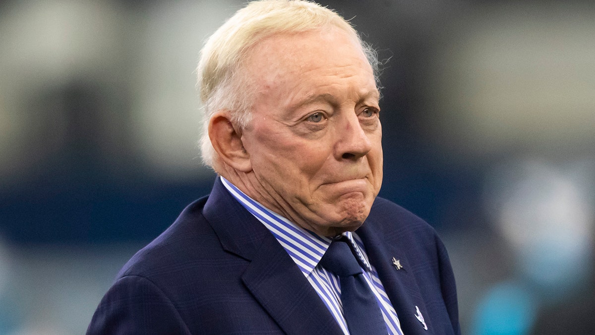 Owner Jerry Jones of the Dallas Cowboys