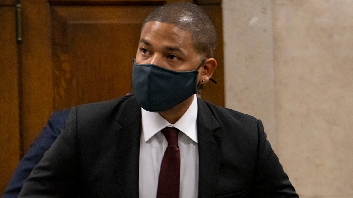 Jussie Smollett at his sentencing hearing