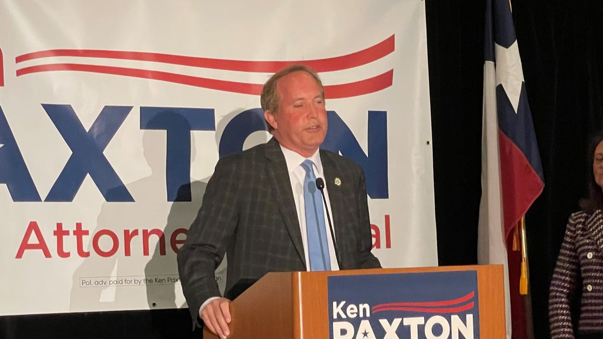 Ken Paxton primary night in Texas
