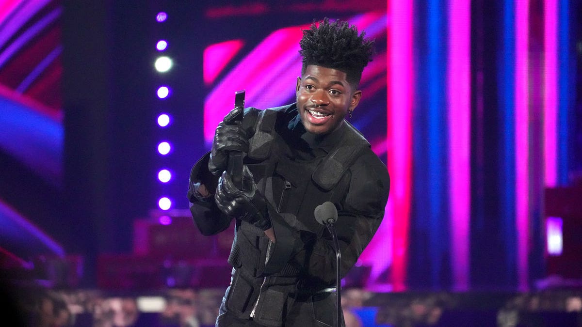 Lil Nas X took home the award for male artist of the year.