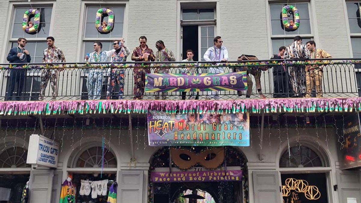 New Orleans at Mardi Gras