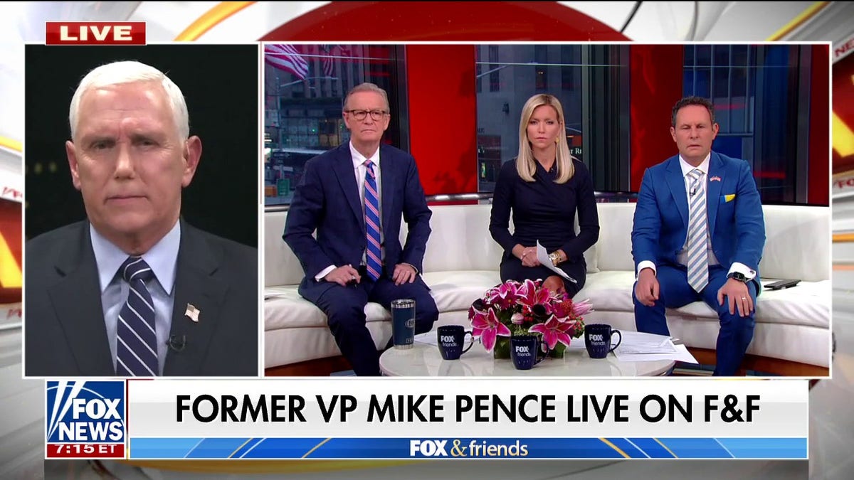 Former VP Mike Pence joins "Fox &amp; Friends" from Seoul, South Korea to discuss the Russia-Ukraine war.