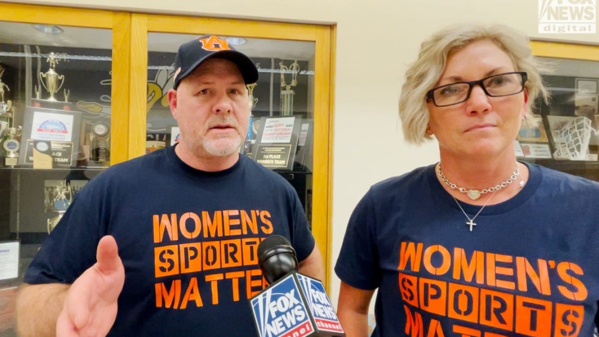 Parents of female NCAA Division I swimmer from the University of Auburn
