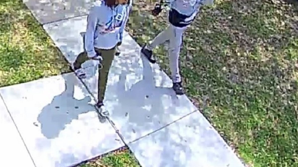 surveillance image show three of the four teenage suspects 
