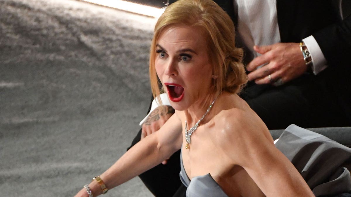 Nicole Kidman attends the Academy Awards