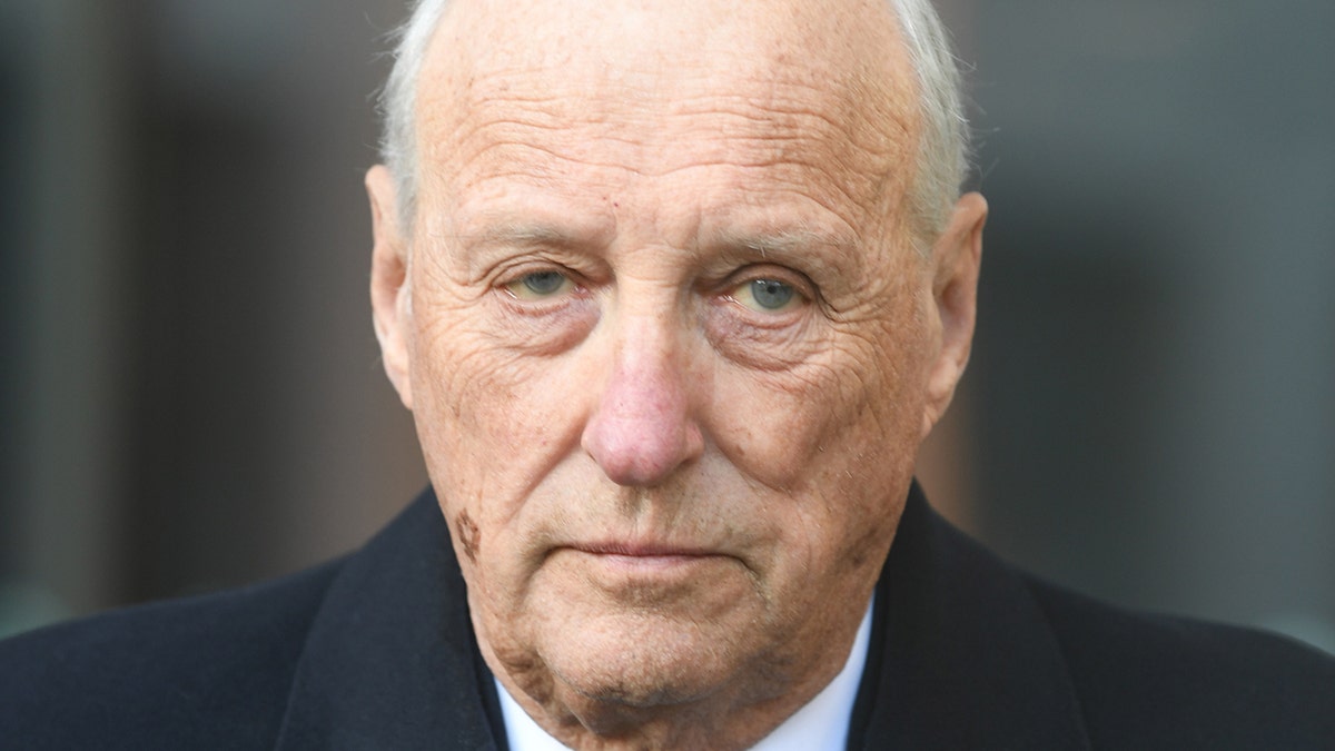 King Harald, pictured on March 18, 2022 in Oslo, Norway, is experiencing mild COVID-19 symptoms.
