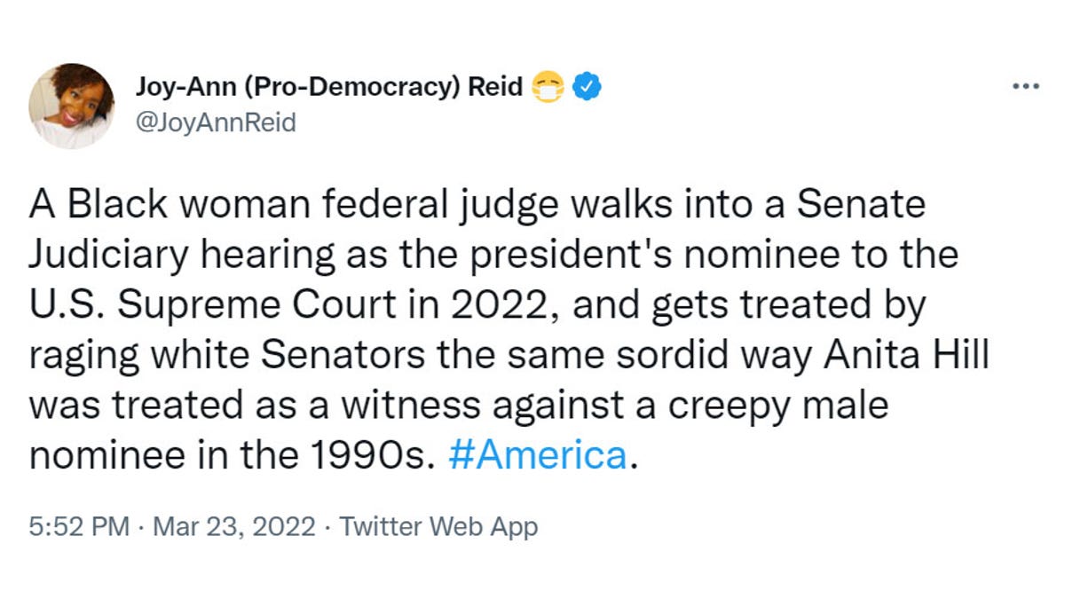 Joy Reid Tweet