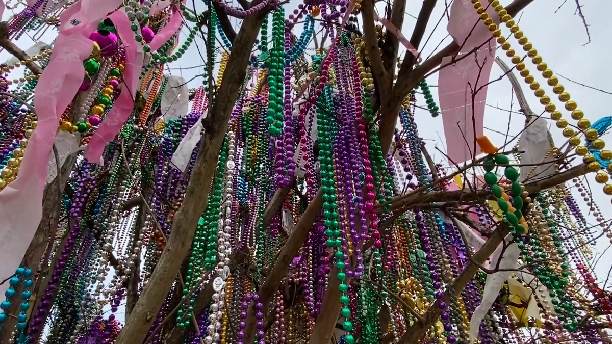 Mardi Gras beads