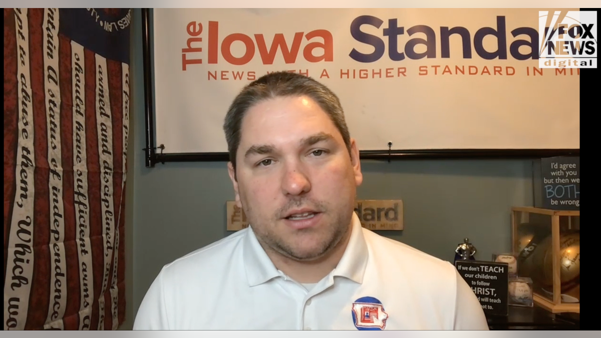Jacob Hall, Editor of The Iowa Standard