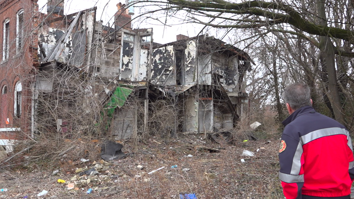 Properties in disrepair in St. Louis.