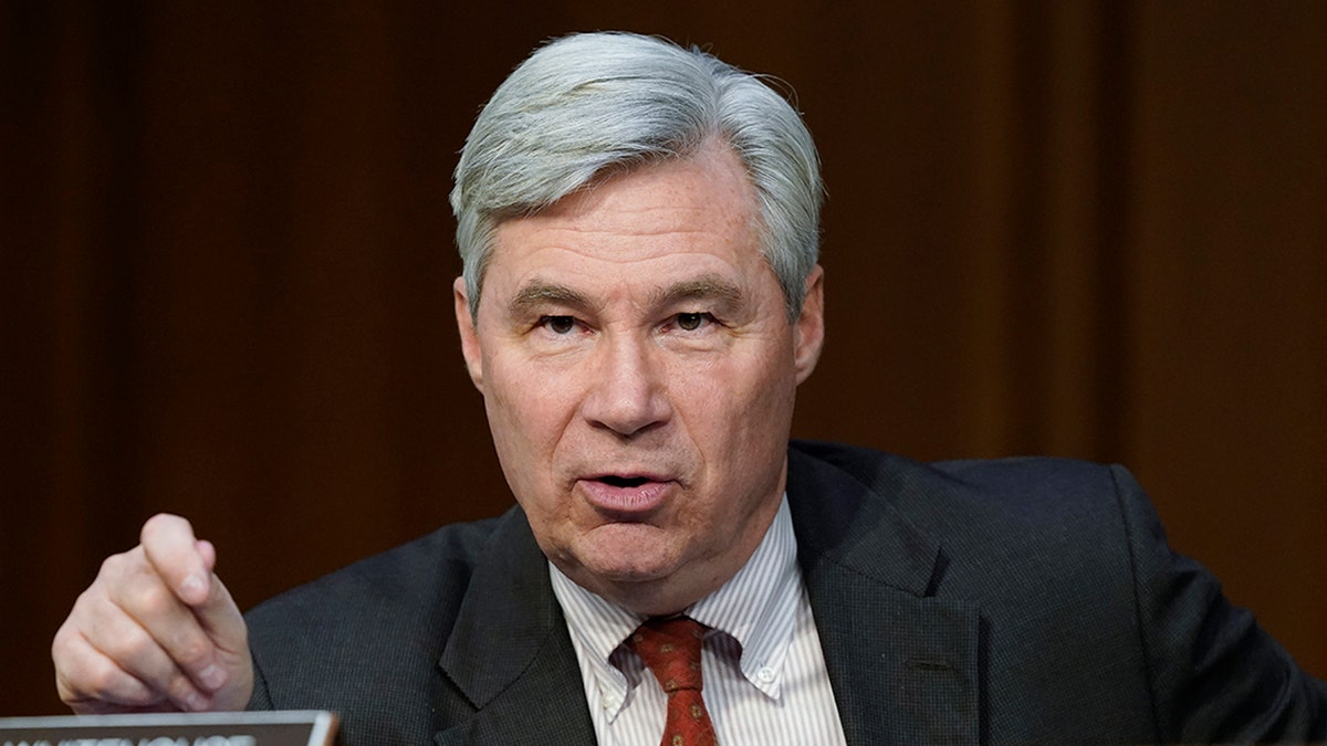 Sheldon Whitehouse at a hearing