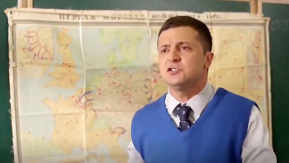 Zelenskyy was an entertainer before Ukraine's president