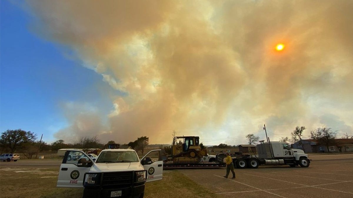 Texas wildfire