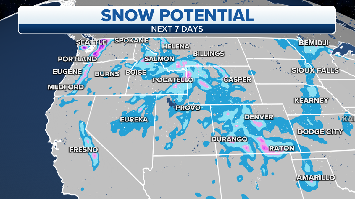 Western snow potential