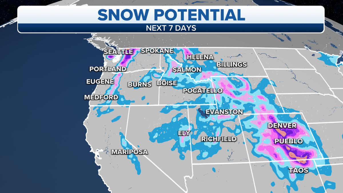 Western snow potential