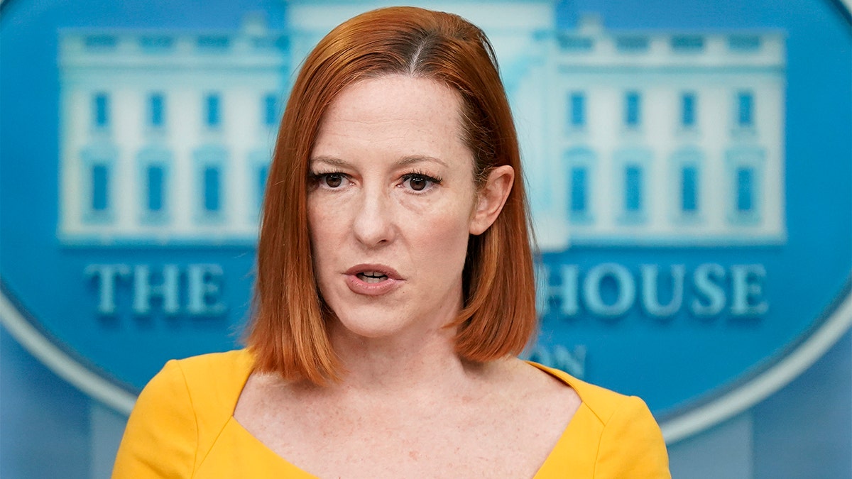 White House press secretary Jen Psaki