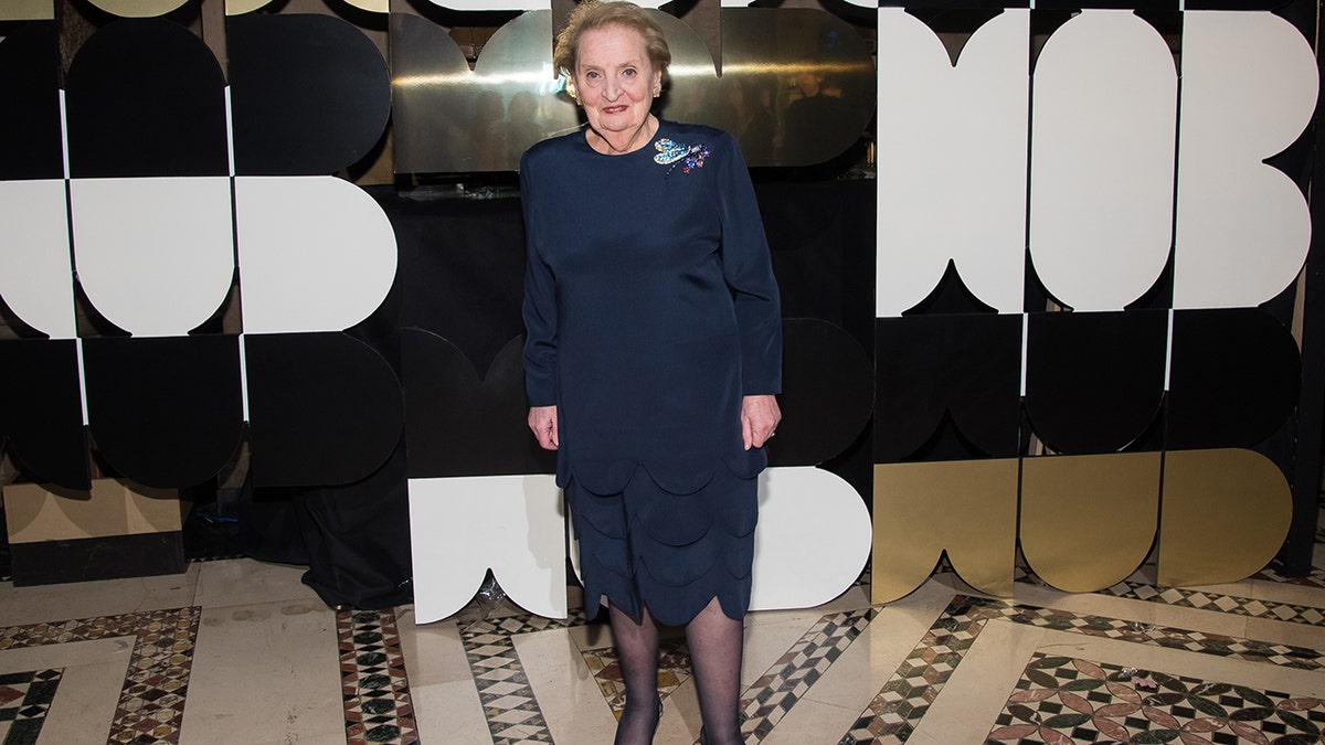 Former United States Secretary of State Madeleine Albright attends the 2017 Museum of Arts &amp; Design MAD Ball at Cipriani 42nd Street on November 7, 2017 in New York City.